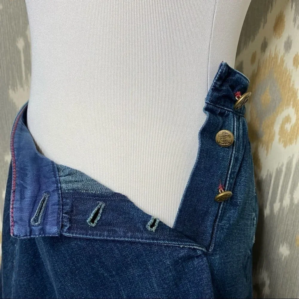 Ralph Lauren Nautical Dark Denim Circle Skirt - Picture 12 of 16